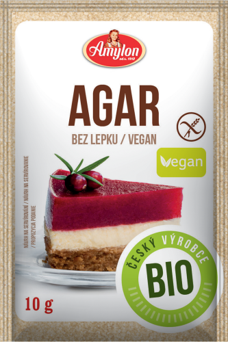 Agar bezglutenowy BIO 10g - Amylon-3063