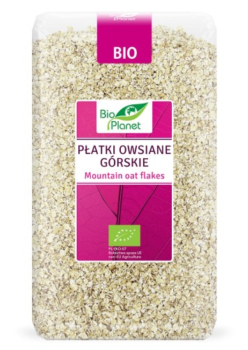 Płatki owsiane górskie BIO 600g – Bio Planet-3064