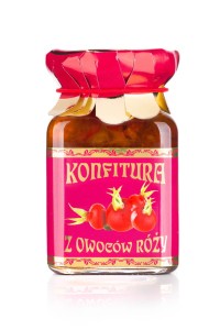 Konfitura z owoców róży 220g Polska Róża