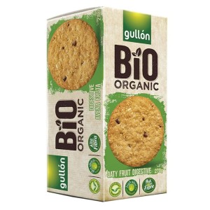 Ciastka owsiane z jabłkiem (z owocami) Digestive BIO 270g - Gullón