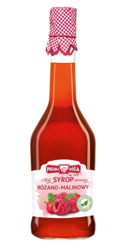 Syrop różano - malinowy 500ml Polska Róża-264