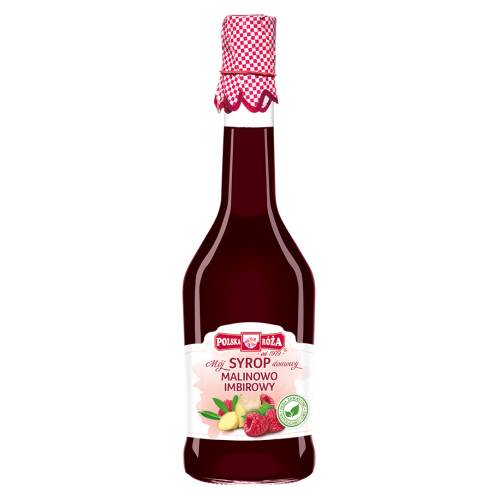 Syrop malinowo – imbirowy 500ml Polska Róża-241