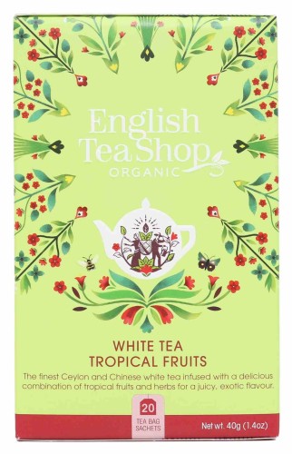 Herbata biała Tropical Fruits (20x2) BIO 40g - English Tea Shop-3135