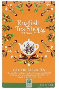 Herbata czarna cejlońska (20x2,25) BIO 45g - English Tea Shop