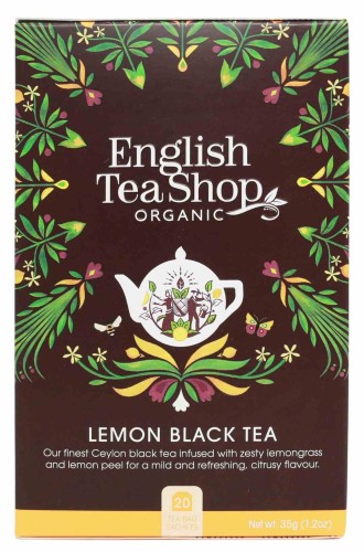 Herbata czarna z trawą cytrynową (20x1,75) BIO 35g - English Tea Shop-3137