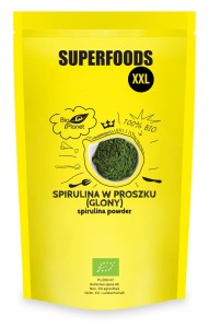 Spirulina w proszku (glony) BIO 600g - Bio Planet