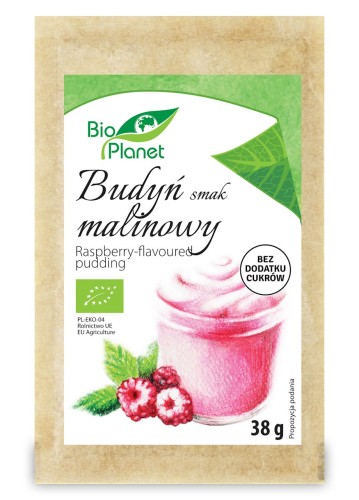 Budyń o smaku malinowym BIO 38g - Bio Planet-3169