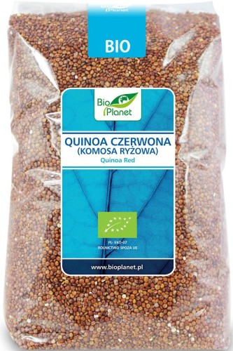 Quinoa czerwona (komosa ryżowa) BIO 1kg - Bio Planet-3205
