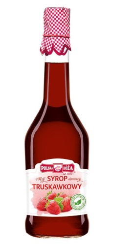 Syrop truskawkowy 500ml Polska Róża-269