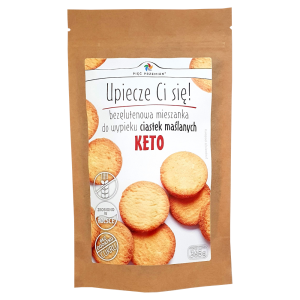 Mieszanka na ciastka KETO maślane bezglutenowa 365g - Pięć Przemian 