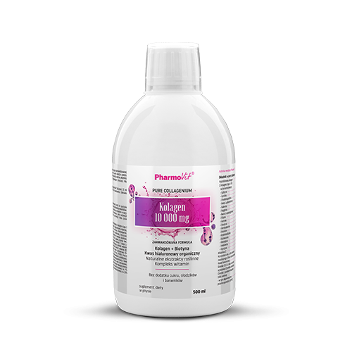 Kolagen w płynie bezglutenowy - Suplement diety 500ml - Pharmovit-3239