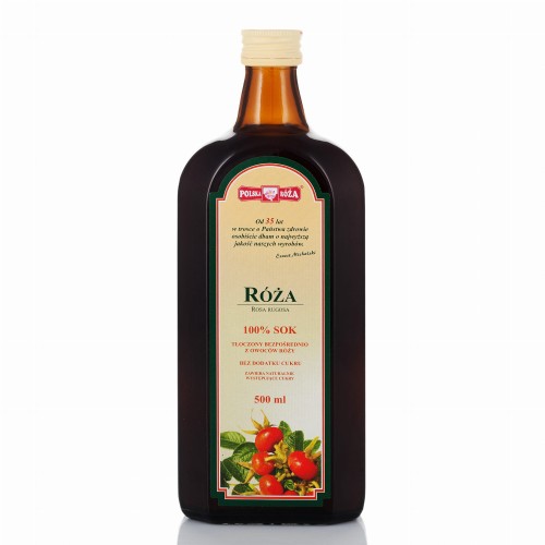 Sok 100% z róży 500ml Polska Róża-240