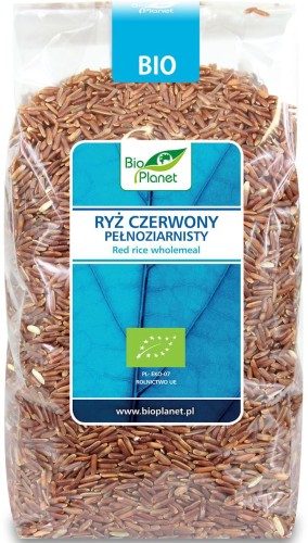 Ryż czerwony pełnoziarnisty BIO 1kg - Bio Planet-3336