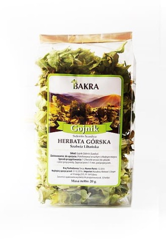 Gojnik  - Herbata Górska (Szałwia Libańska) 20g - Bakra-3355