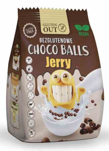 Kulki śniadaniowe z kakao bezglutenowe 375g - Gluten Out-3375