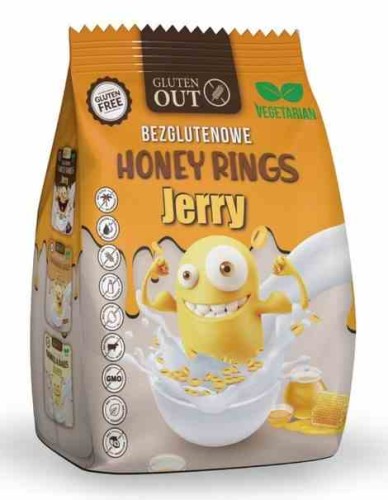 Kółka śniadaniowe z miodem bezglutenowe 375g - Gluten Out-3376
