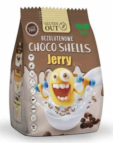 Muszelki śniadaniowe z kakao bezglutenowe 375g - Gluten Out-3378