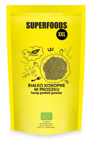 Białko konopne w proszku BIO 500g - Bio Planet-3382