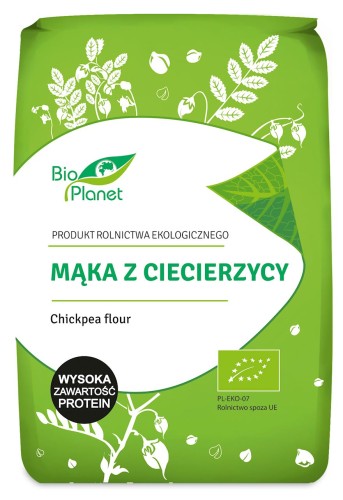 Mąka z ciecierzycy BIO 800g - Bio Planet-3383