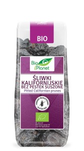 Śliwki kalifornijskie bez pestek bezglutenowe BIO 200g - Bio Planet