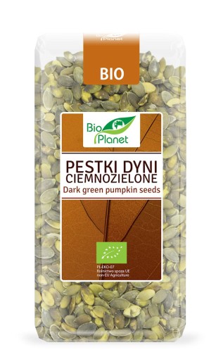 Pestki dyni ciemnozielone BIO 350g - Bio Planet-3387