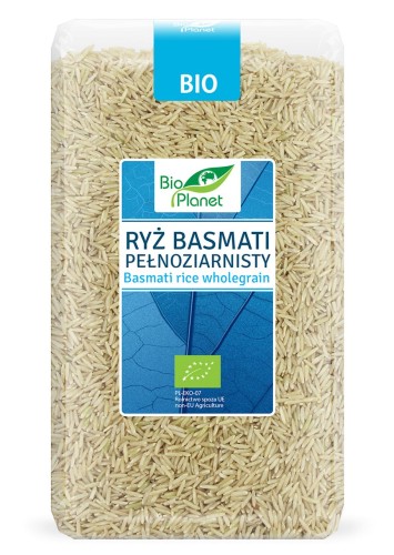 Ryż Basmati pełnoziarnisty BIO 1kg - Bio Planet-3399