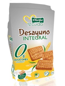 Ciasteczka pełnoziarniste bez dodatku cukru 350g - Florbu