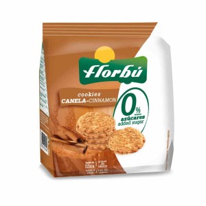 Ciastka z cynamonem bez dodatku cukru 130g - Florbu