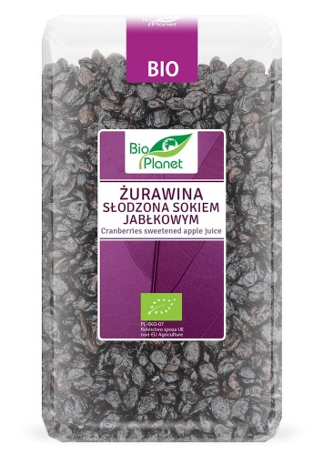 Żurawina słodzona sokiem jabłkowym BIO 1kg – Bio Planet
-3426