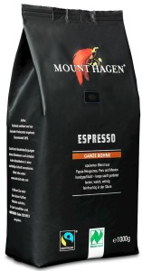 Kawa ziarnista Arabica 100% Espresso Fair Trade BIO 1kg - Mount Hagen
