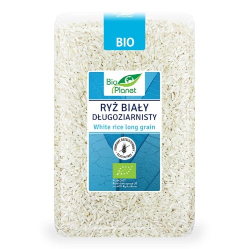 Ryż biały długoziarnisty bezglutenowy BIO 1kg - Bio Planet-3454