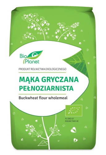 Mąka gryczana pełnoziarnista BIO 500g – Bio Planet
-3467