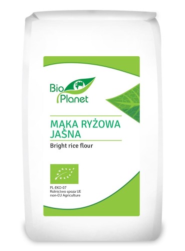 Mąka ryżowa jasna BIO 500g - Bio Planet-3482