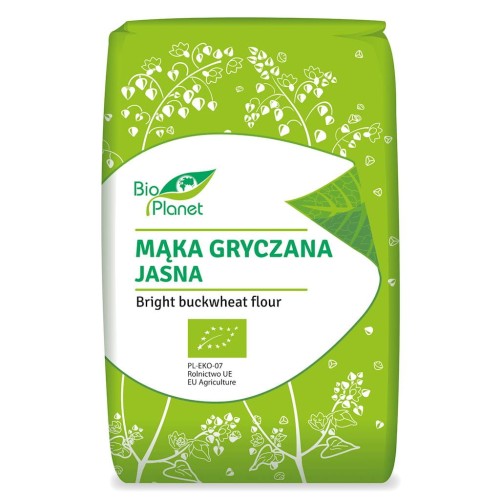 Mąka gryczana jasna BIO 500g - Bio Planet-3483