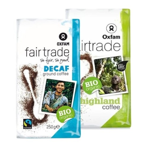 Zestaw kawa 2 x 250g BIO arabica 90% robusta 10% - Oxfam-3496