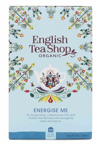 Herbatka Energise Me (20x1,5) BIO 30g - English Tea-3557