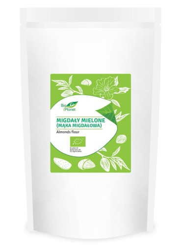Migdały mielone (Mąka migdałowa) BIO 400g - Bio Planet-3573