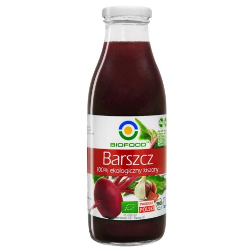 Barszcz z buraków kiszonych bezglutenowy BIO 500ml  - Bio Food-3592