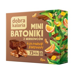 Minibatoniki z nerkowców *Piernik korzenny* 102g - Dobra Kaloria