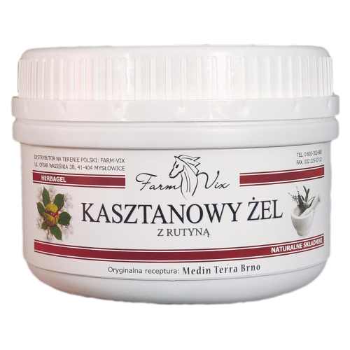 Żel Kasztanowy z Rutyną 350g - Farm-Vix-3655