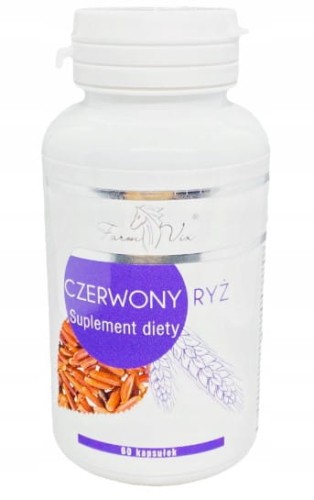 Czerwony Ryż Suplement diety 60 kaps. (2,91 mg monakoliny) - Farm-Vix-3660