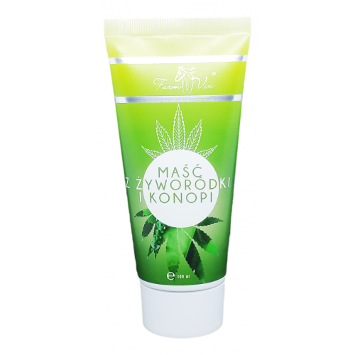 Maść z żyworódki i konopi tuba 100ml - Farm-Vix-3665