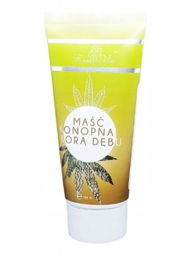 Maść konopna z korą dębu, na żylaki 50ml – Farm-Vix-3695