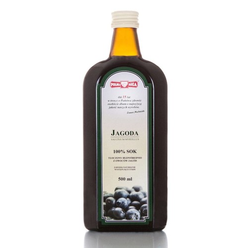 Jagoda sok 100%, bez cukru 500ml - Polska Róża-3738