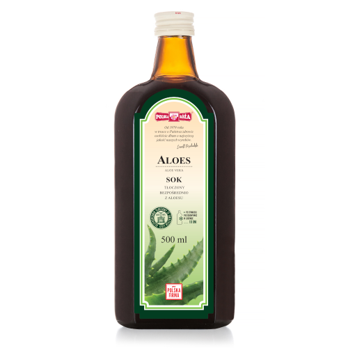 Aloes sok, bez cukru 500ml - Polska Róża-3739
