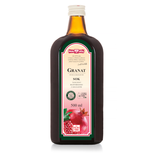 Granat sok, bez cukru 500ml - Polska Róża-3740