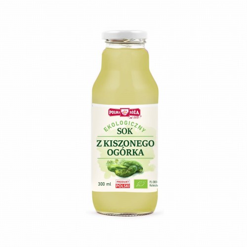 Ekologiczny sok z kiszonego ogórka BIO 300ml - Polska Róża-3743