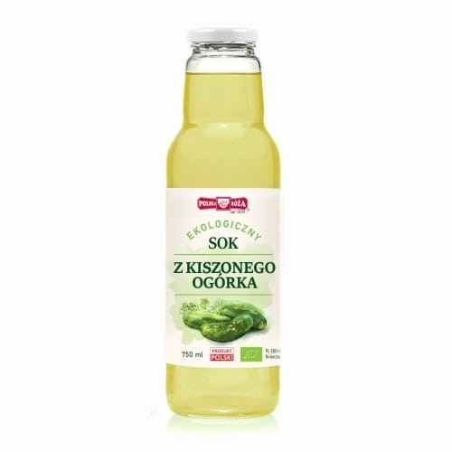Ekologiczny sok z kiszonego ogórka BIO 750ml - Polska Róża-3744