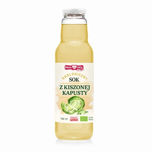 Ekologiczny sok z kiszonej kapusty BIO 750ml - Polska Róża-3746