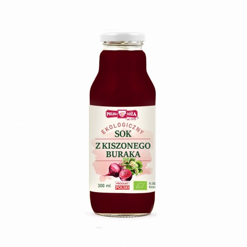 Ekologiczny sok z kiszonego buraka BIO 300ml - Polska Róża-3747